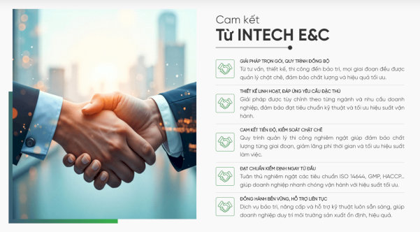 Intech E&C thiết kế và thi công phòng sạch đáp ứng đa tiêu chuẩn